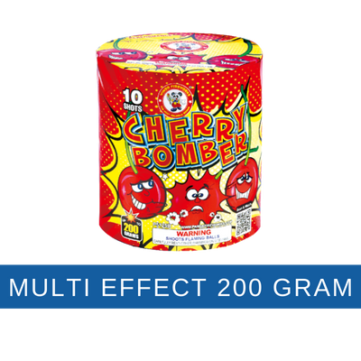 MULTI-EFFECT 200 GRAM CAKES