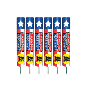 Texas Bandit Rocket pkg of 6