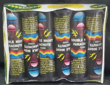 Double Night Parachutes - Borderline Fireworks Outlet