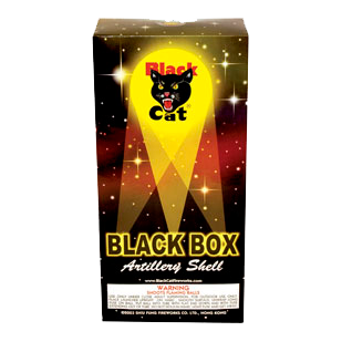 Black Cat Black Box Artillery - Borderline Fireworks Outlet