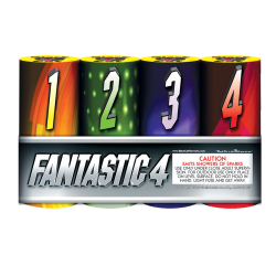 Fantastic 4 Fountain pkg of 4