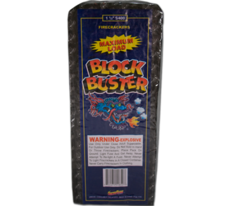 Blockbuster Firecracker 400s - Borderline Fireworks Outlet