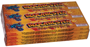#8 Blockbuster Gold Wire Sparkler - Borderline Fireworks Outlet