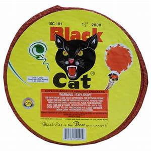 Black Cat Roll of 2000 - Borderline Fireworks Outlet
