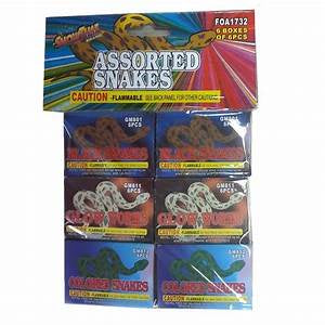 Assorted Snakes Showtime pkg of 6